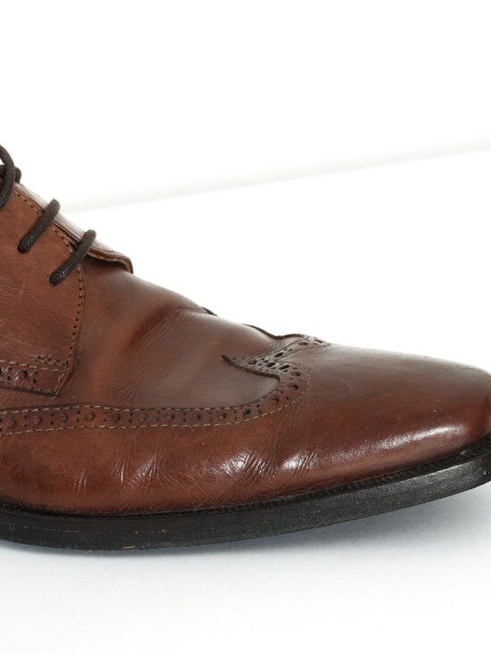 Post-1990s, Swedish Calfskin Wingtip Oxford-Brogue with Goodyear Welt main image 4